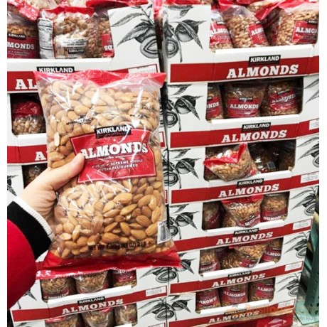 American Kirkland pure almond nuts - Bag 1.36kg